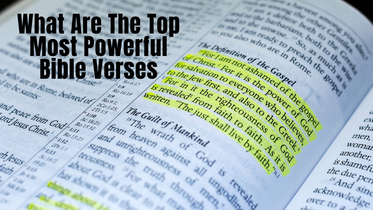 Powerful Bible Verses To Encourage You