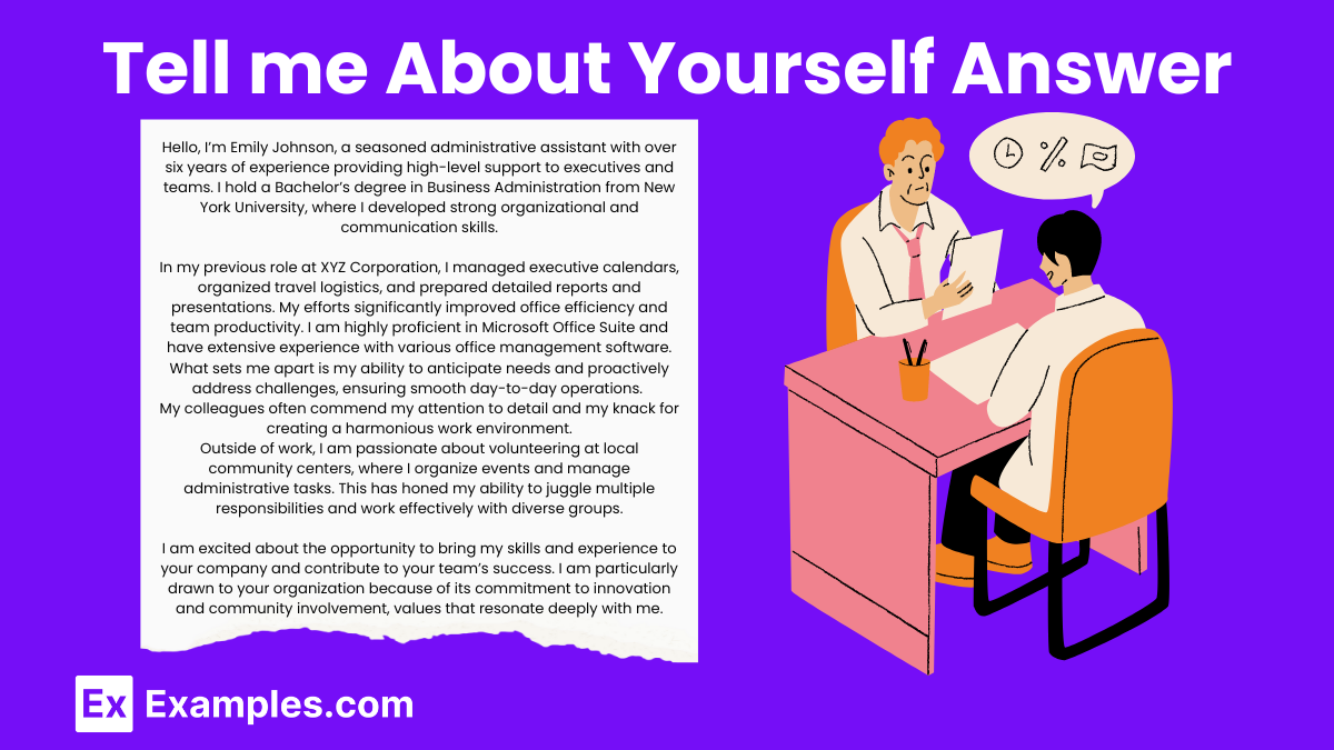 How to Answer “Tell Me About Yourself” in an Interview