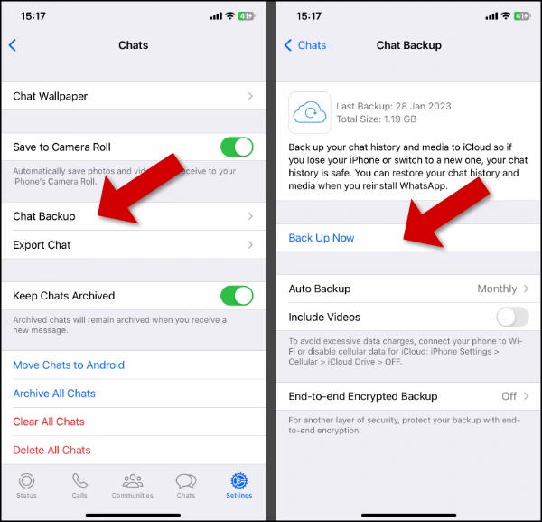 How to Use WhatsApp Backup to Save Your Chats