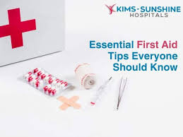 First Aid Tips Everyone Should Know