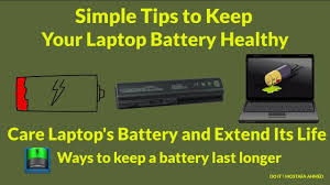How to Keep Your Laptop Battery Healthy