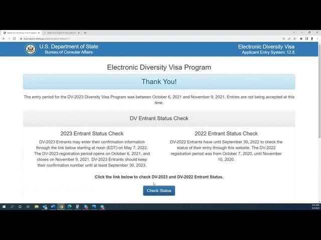 How to Check for DV Lottery Results