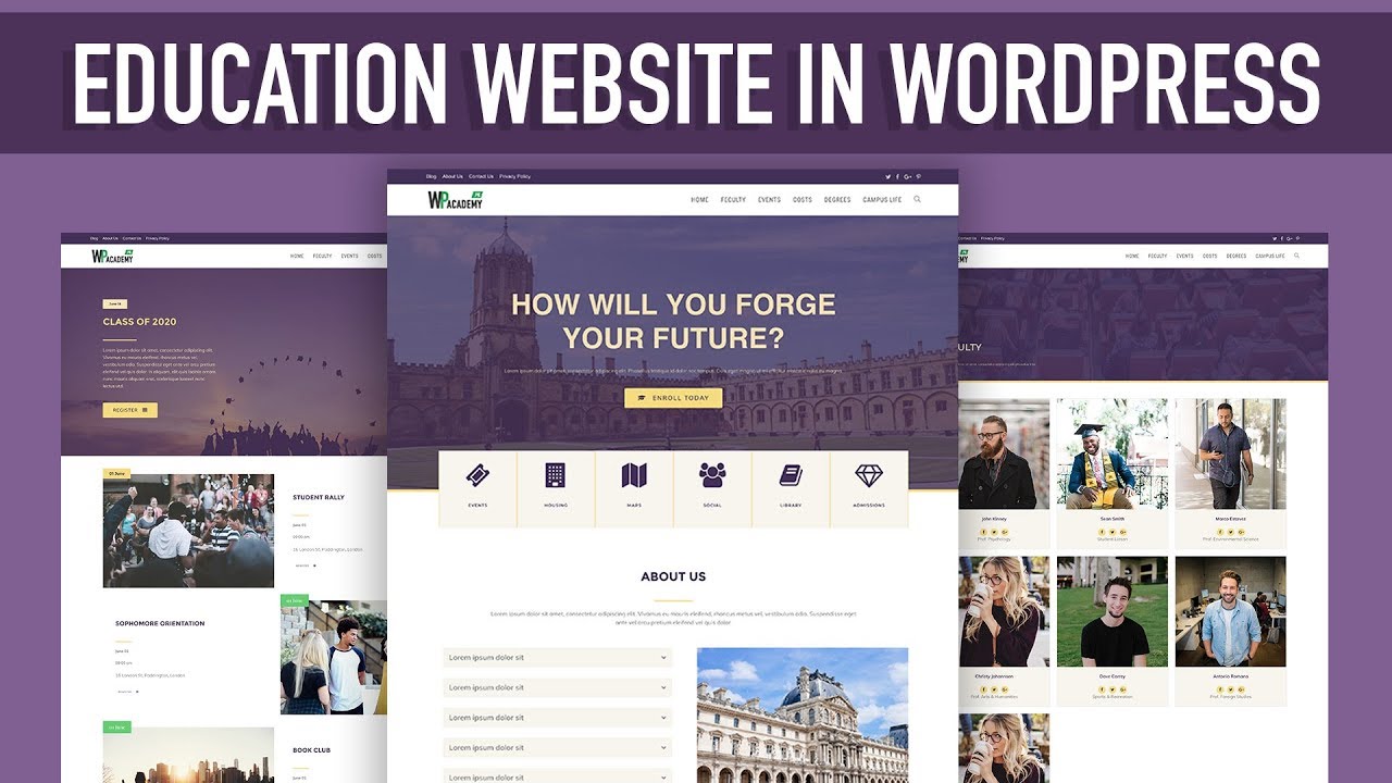 How to Create a Website for a School