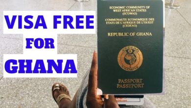 Full list of visa free countries for Ghanaian passport holders